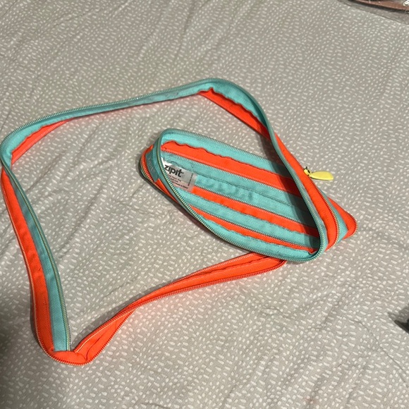 Kids' Orange and Blue Pencil Case - Picture 3 of 4